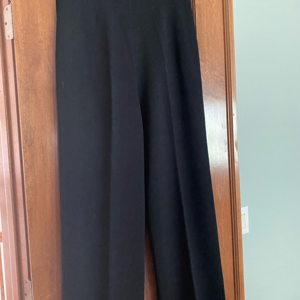 St. John Black Blazer Tailored Suit 3 piece set - Picture 7 of 8